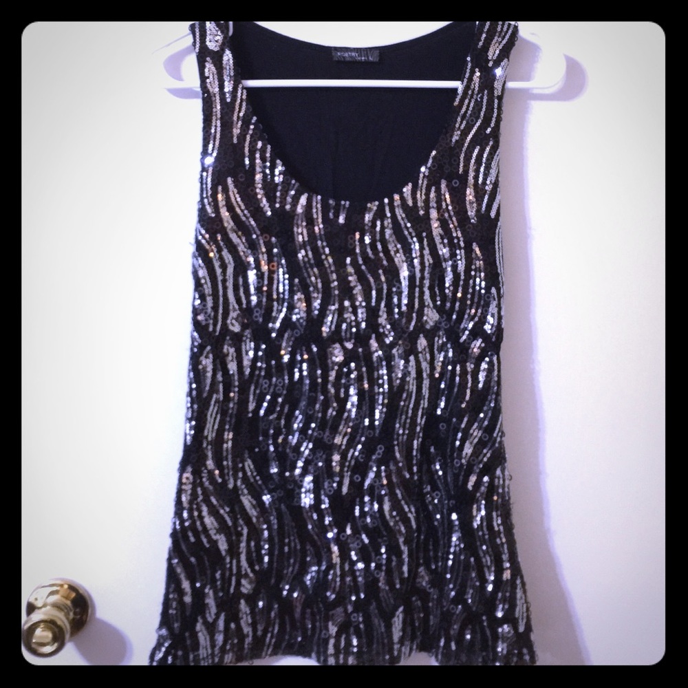 Super Sparkly Sequin Tank